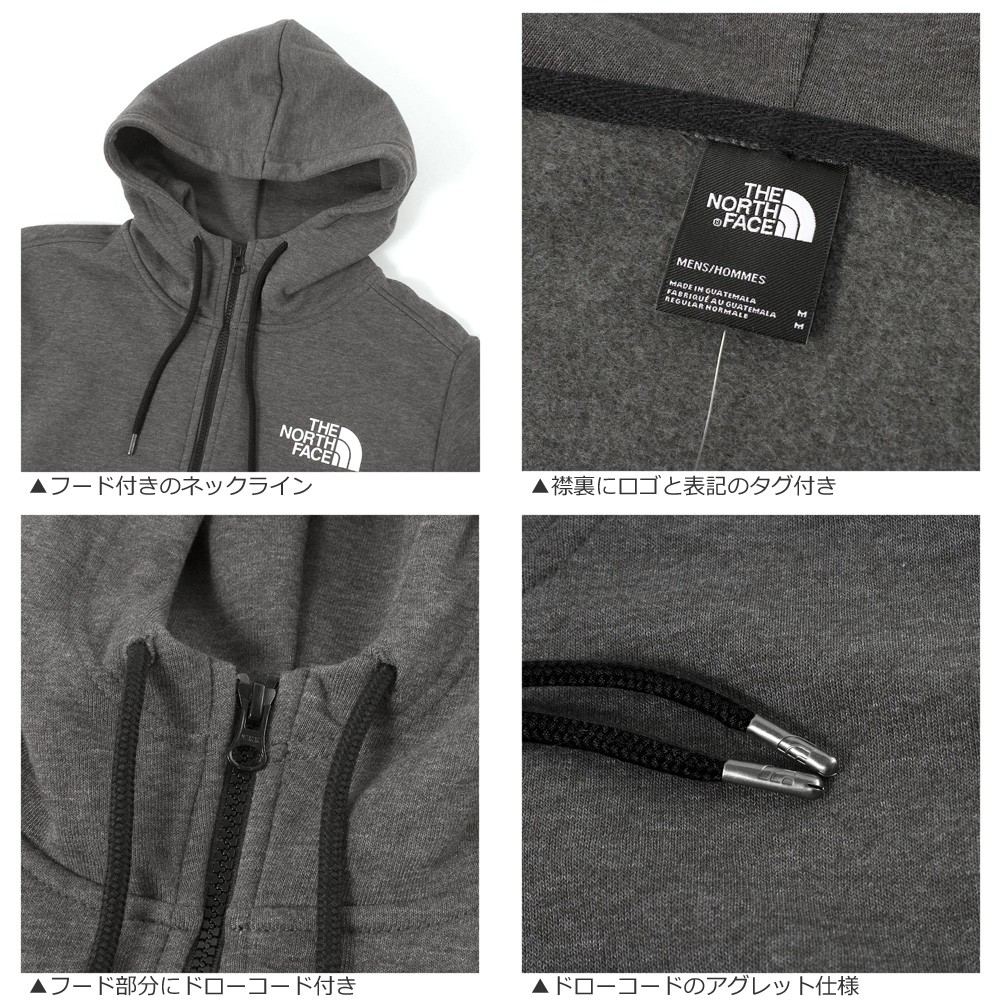 ザ ノースフェイス パーカー ジップ メンズ THE NORTH FACE スウェット 大きいサイズ アウトドア xxl xl 新作 nf0a3x9k  USAモデル