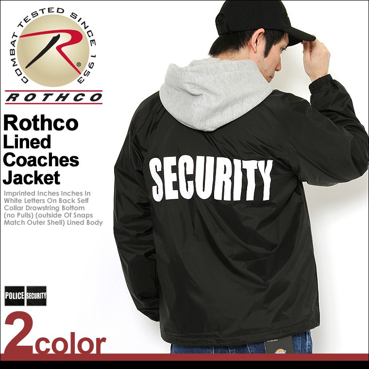 ROTHCO ロスコ コーチジャケット メンズ ナイロンジャケット 大きいサイズ メンズ バックプリント ロスコ ナイロンジャケット :rothco-7646-7648:freshbox