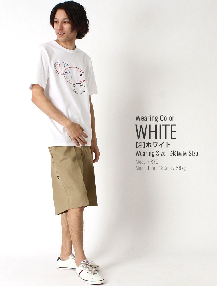 Champion チャンピオン Tシャツ 半袖 メンズ 大きいサイズ USA