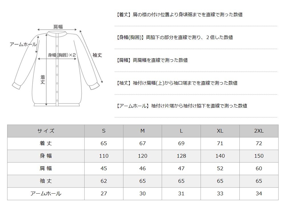 サイズ表1