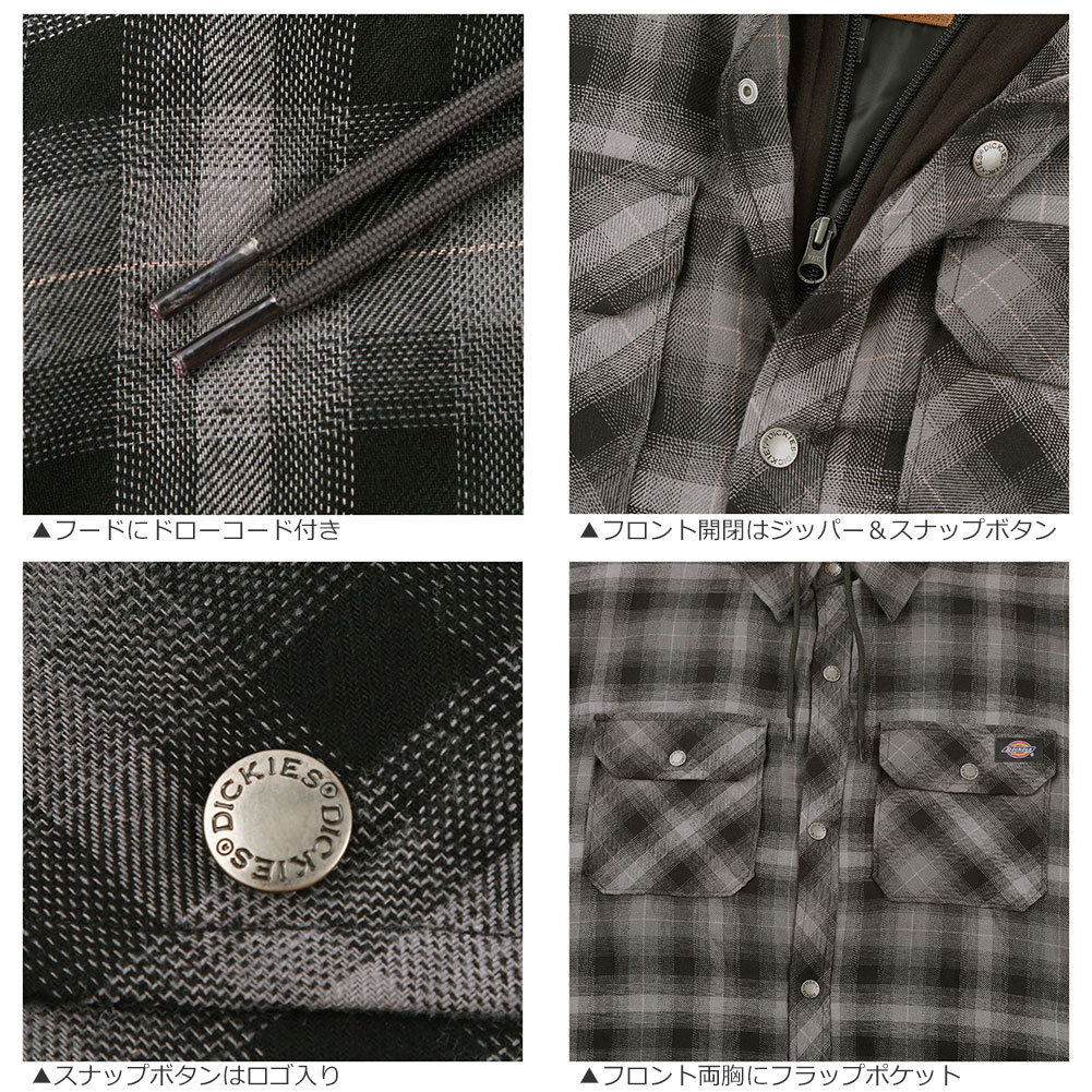 Dickies ディッキーズ ジャケット アウター メンズ フード付き