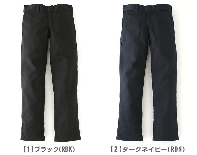RHC×ディッキーズ　スリムチノパン　ブラック　30インチ　美品 Dickies ディッキーズ ワークパンツ メンズ 874 オリジナル