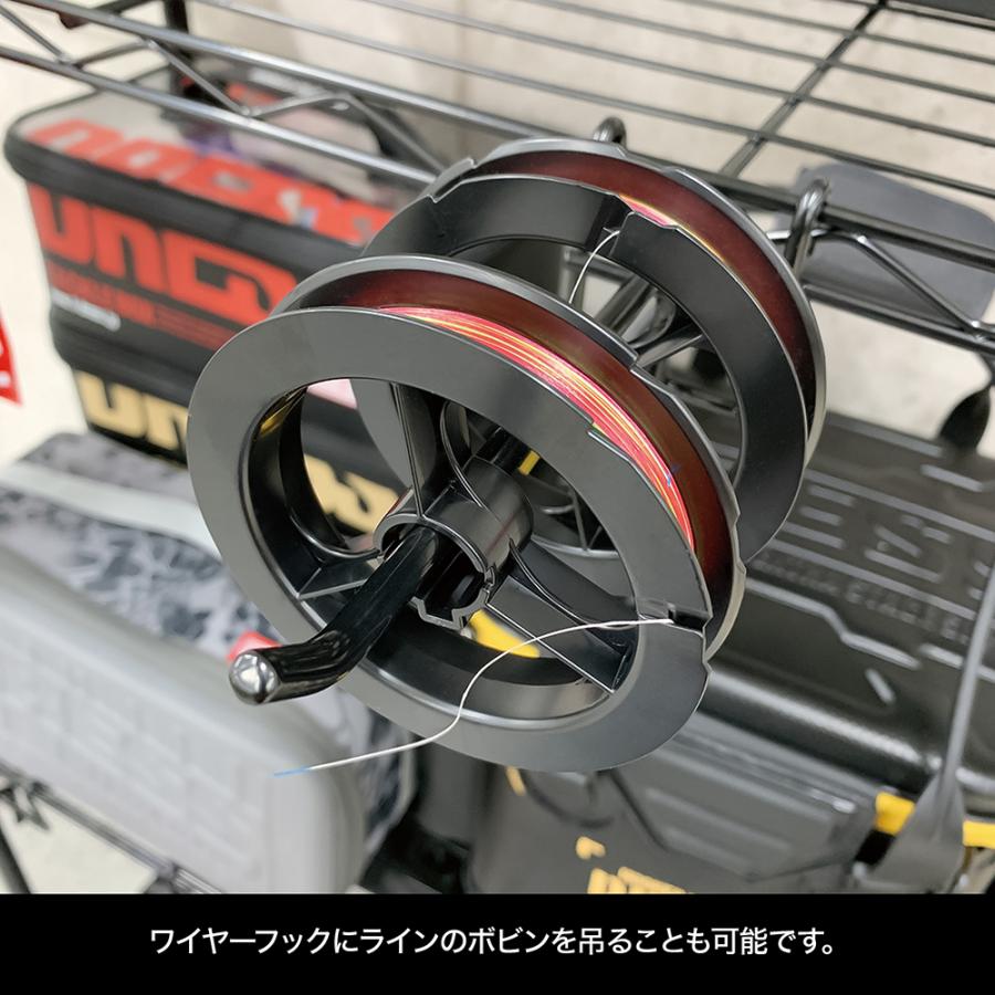 ワイヤーフックにホビンを吊るすことも可能
