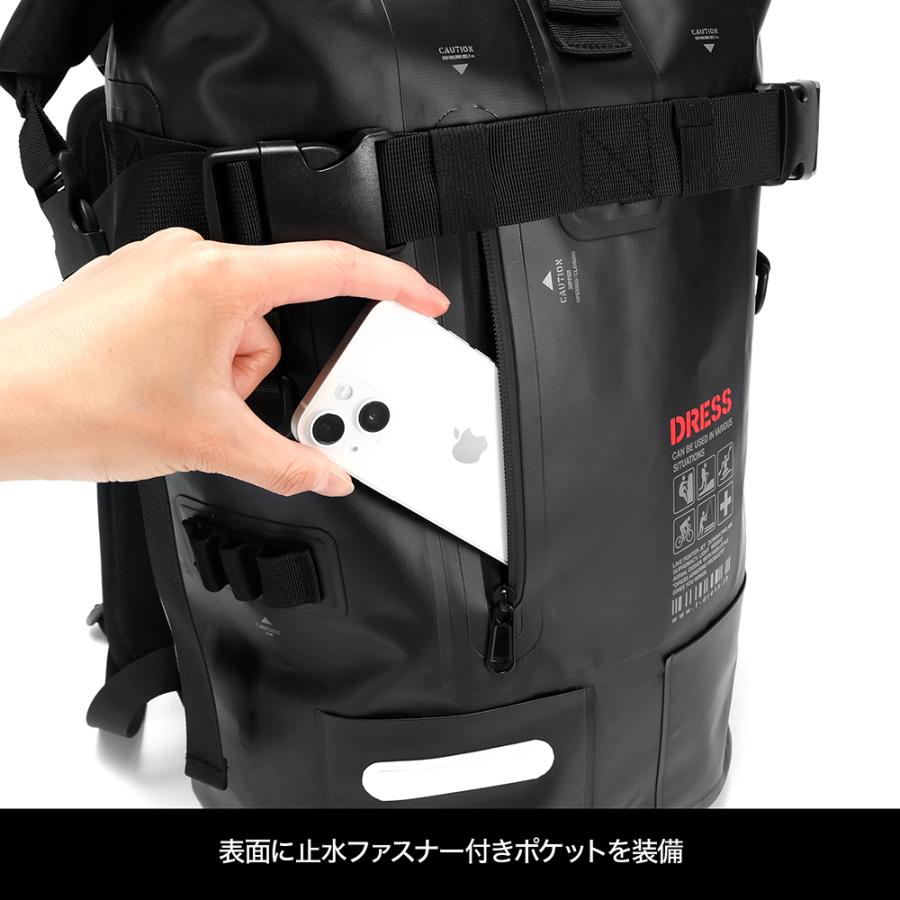 DRESS（釣り） DRESS 防水リュック｜メンズ 大容量 防水 25L