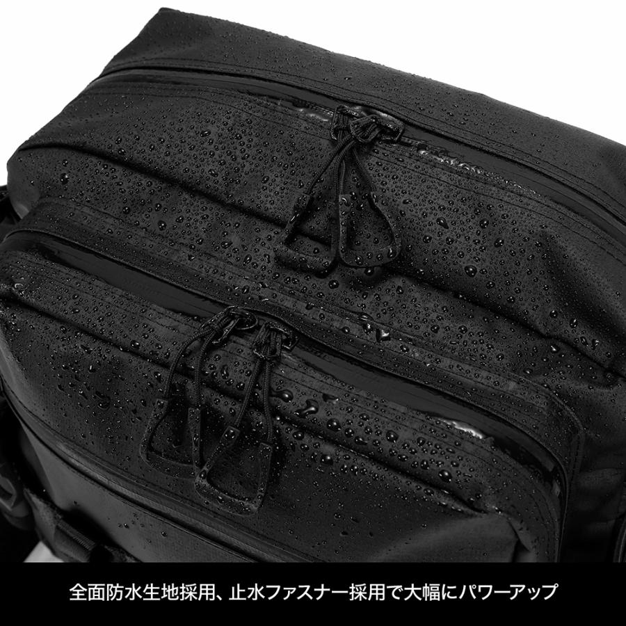 止水ファスナー採用