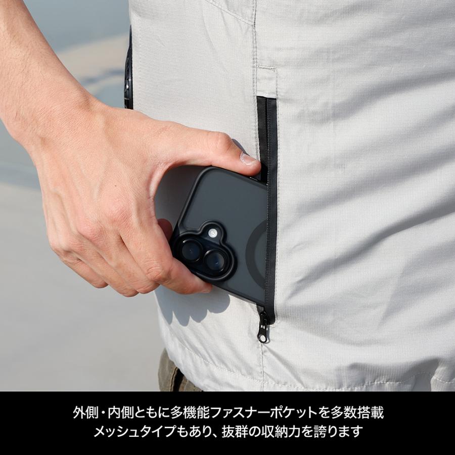 多機能ファスナーポケット