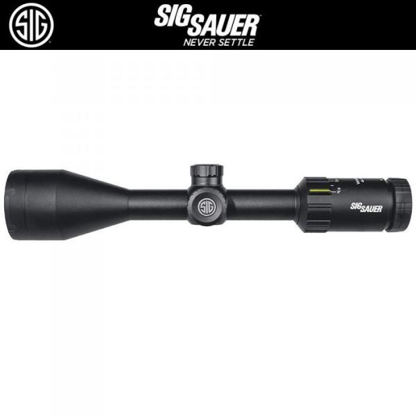 SIG SAUER WHISKEY3 ライフルスコープ (4-12X50MM) チューブ径1in レティクルBDC-1 Quadplex 【ブラック】 SOW34203