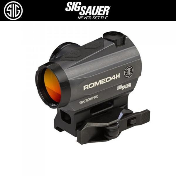 SIG SAUER ROMEO4H ダットサイト トルクス・クイックリリースマウント 【グラファイト】 SOR43012