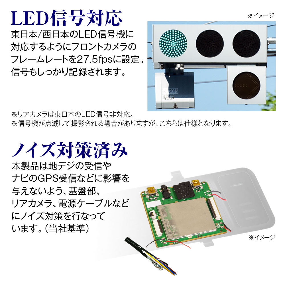 ドライブレコーダー ミラー型 SONYセンサー IMX307 前後 同時録画 駐車監視 フロントカメラ カメラ分離 WDR フルHD : mdr-c010a5kai  : Future-Innovation - 通販 - Yahoo!ショッピング