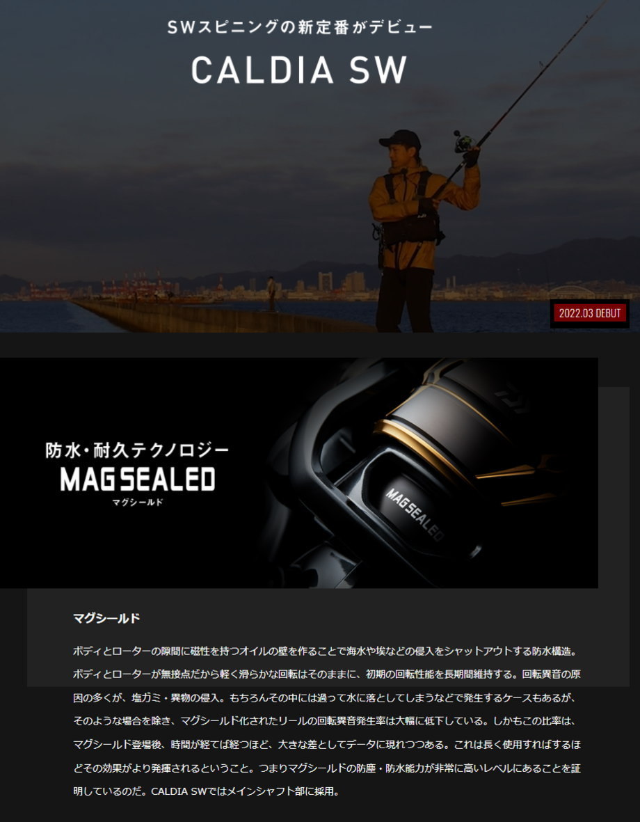 DAIWA（ダイワ） 22カルディア SW 4000-CXH : フィッシング カンパイ