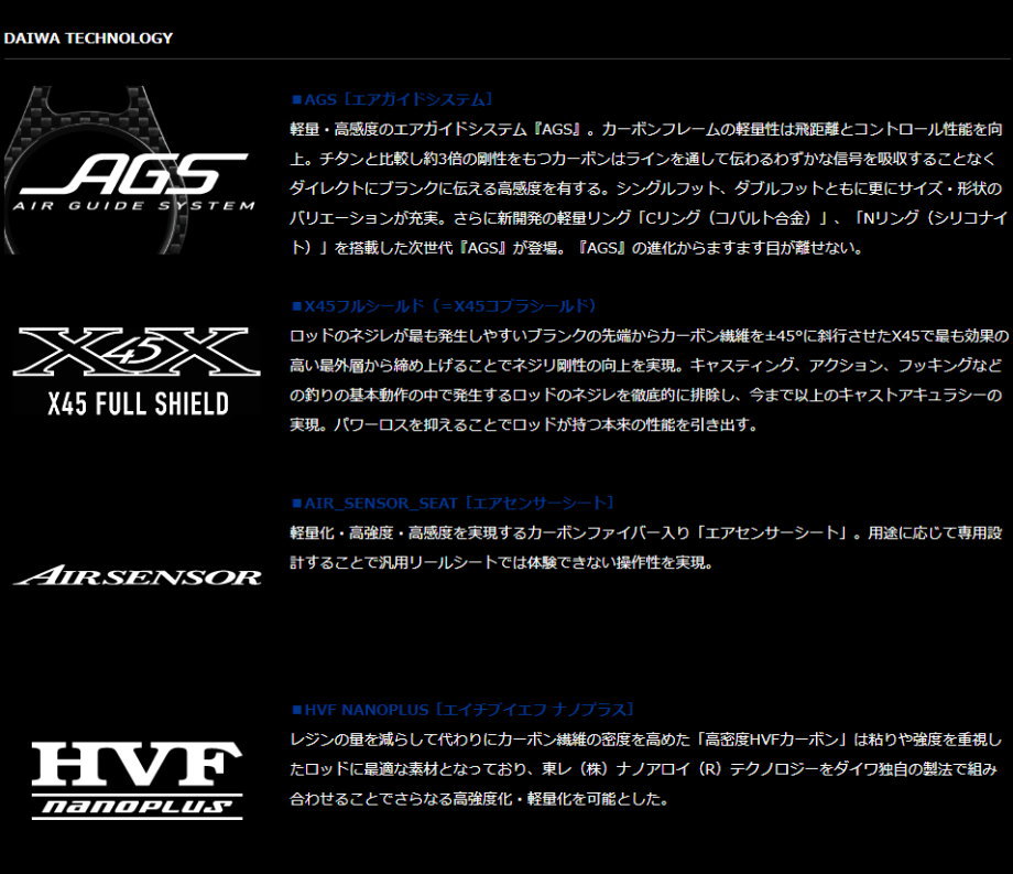 DAIWA（ダイワ） ラブラックス AGS BS（ボートシーバス） 67MLS