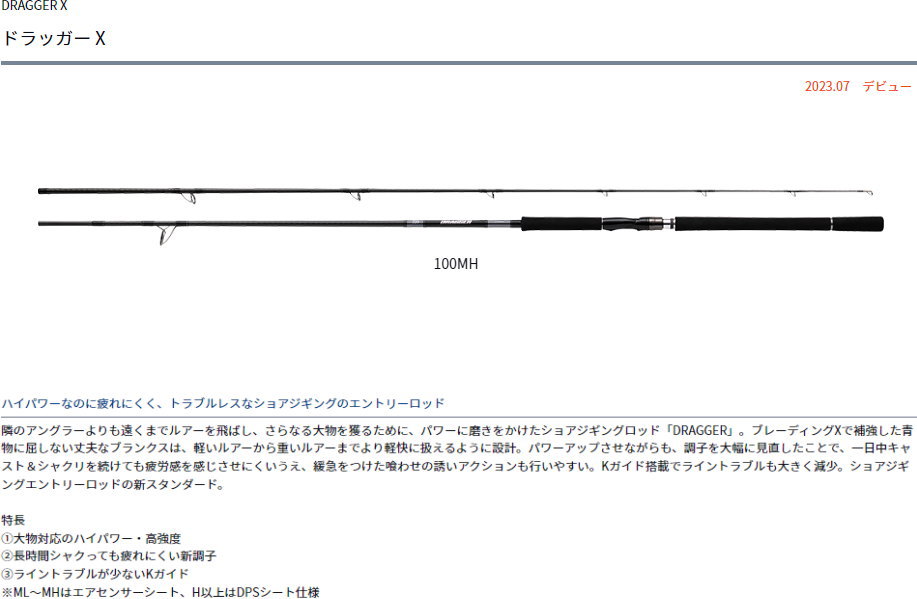 DAIWA ダイワ DRAGGER X 96M Amazon | ダイワ(DAIWA) ショアジギングロッド ドラッガー
