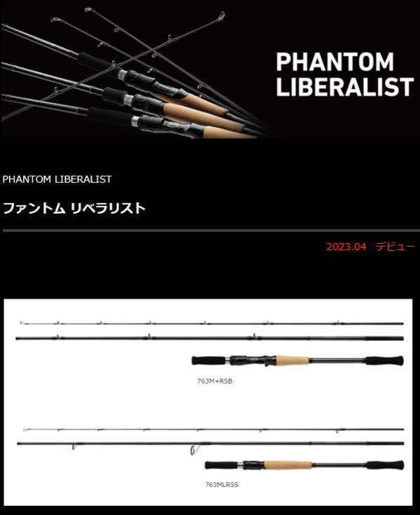 DAIWA（ダイワ） ファントム リベラリスト 763M+RSB : フィッシング