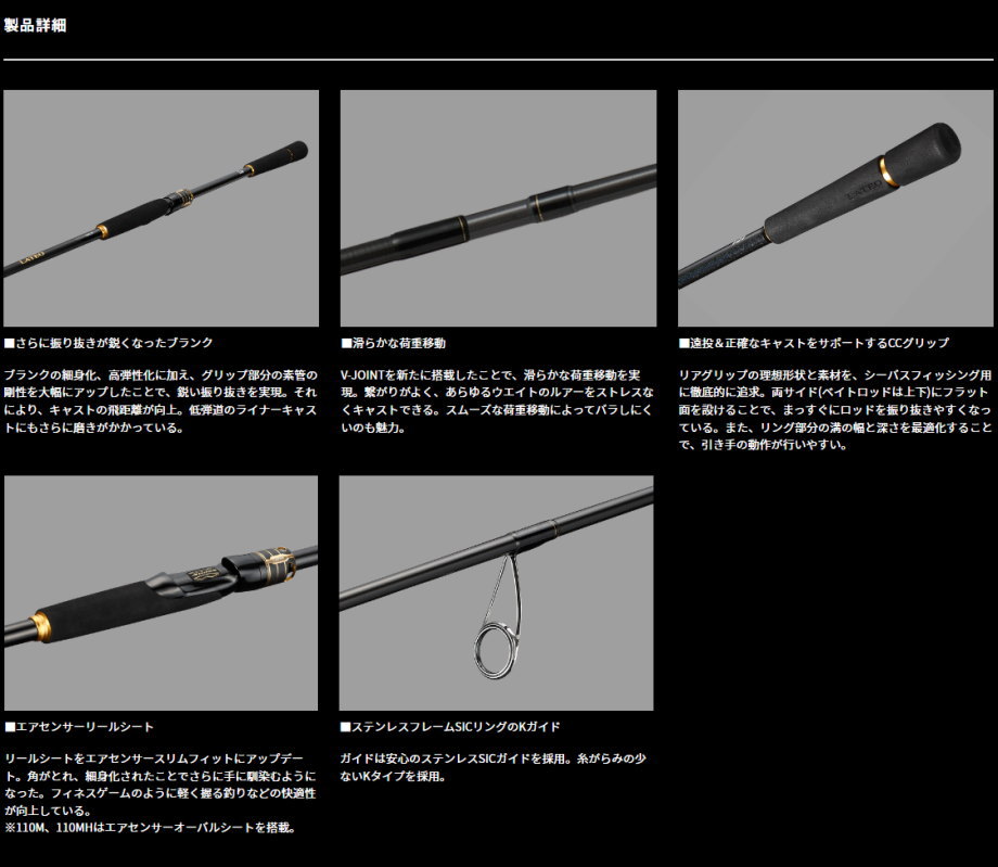 DAIWA（ダイワ） 24ラテオ(スピニングモデル)96ML/M・K