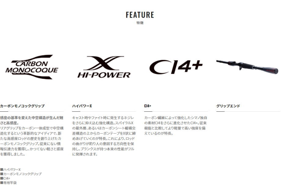 シマノ（SHIMANO） シマノ21ゾディアス (パックロッド) C610M-5