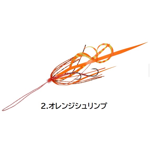 ハヤブサ/Hayabusa フリースライド ネクタイフックセット ツインカーリースリム＆ストレート SE185 鯛ラバ タイラバ パーツ (メール便対応)｜f-marin｜03