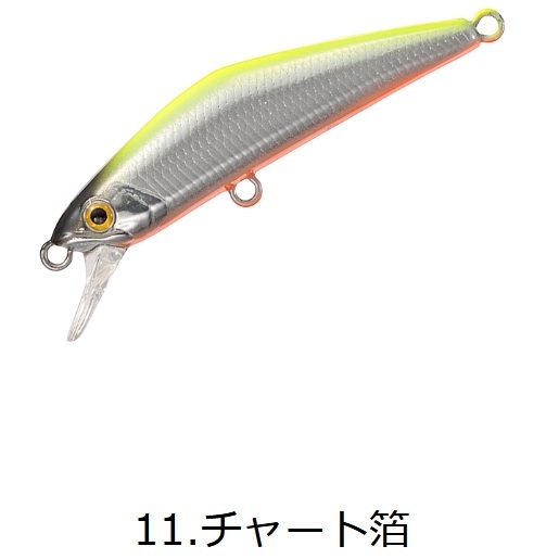 スミス/SMITH D-コンパクト45 3.5g 45mm D-compact  ヘビーシンキングミノー トラウト (メール便対応)｜f-marin｜12