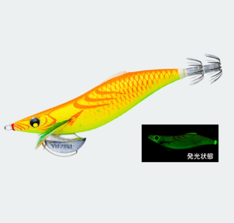 アオリーQ デュエル・YO-ZURI LCスロー3.5号 A1775 イカエギ・餌