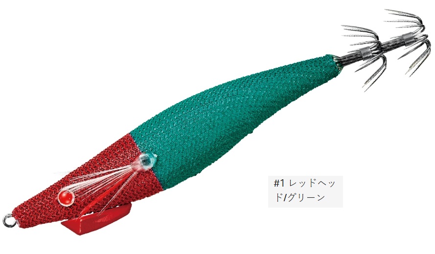 ラグゼ スピードメタル エギドロッパー Fタイプ 95mm 4色 イカメタル スピードメタル エギドロッパー Fタイプ | がまかつ