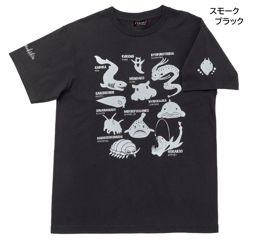 がまかつ Gamakatsu Tシャツ(深海生物) GM-3678 フィッシングギア・アパレル・イン...