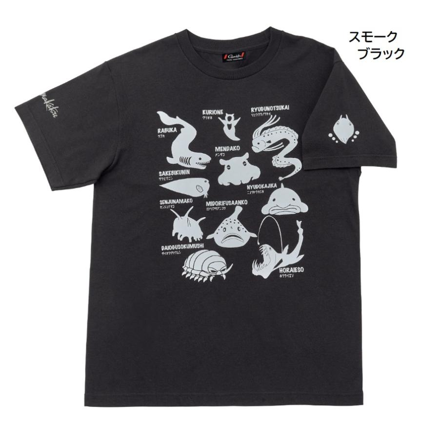 がまかつ Gamakatsu Tシャツ(深海生物) GM-3678 フィッシングギア・アパレル・インナー GM3678(メール便対応)｜f-marin｜02
