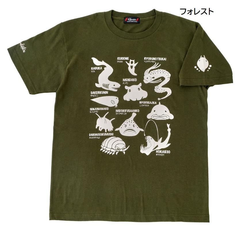 がまかつ Gamakatsu Tシャツ(深海生物) GM-3678 フィッシングギア・アパレル・インナー GM3678(メール便対応)｜f-marin｜04