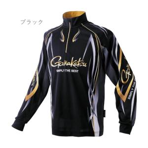 (2024年春夏新製品・予約)がまかつ/Gamakatsu 2WAYプリントジップシャツ(長袖) G...
