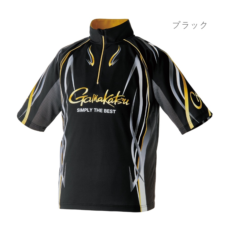 (2024年春夏新製品)がまかつ/Gamakatsu 2WAYプリントジップシャツ(半袖) GM3735 フィッシングギア・アパレル GM-3735(メール便対応)｜f-marin｜02
