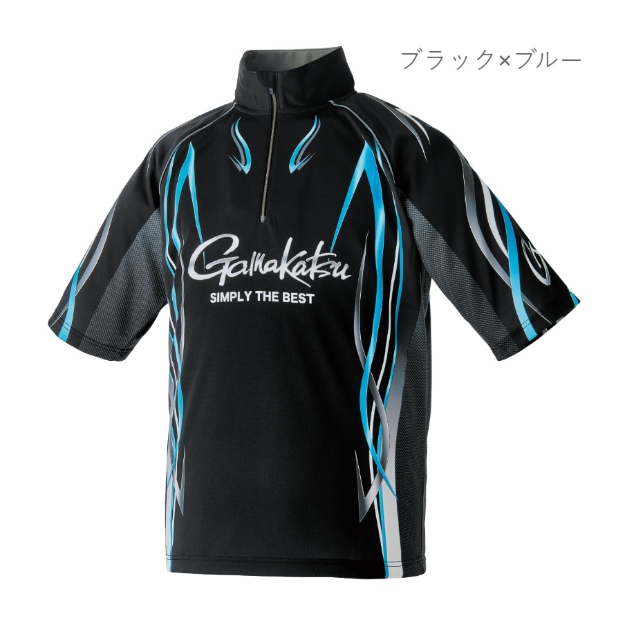 (2024年春夏新製品)がまかつ/Gamakatsu 2WAYプリントジップシャツ(半袖) GM3735 フィッシングギア・アパレル GM-3735(メール便対応)｜f-marin｜05