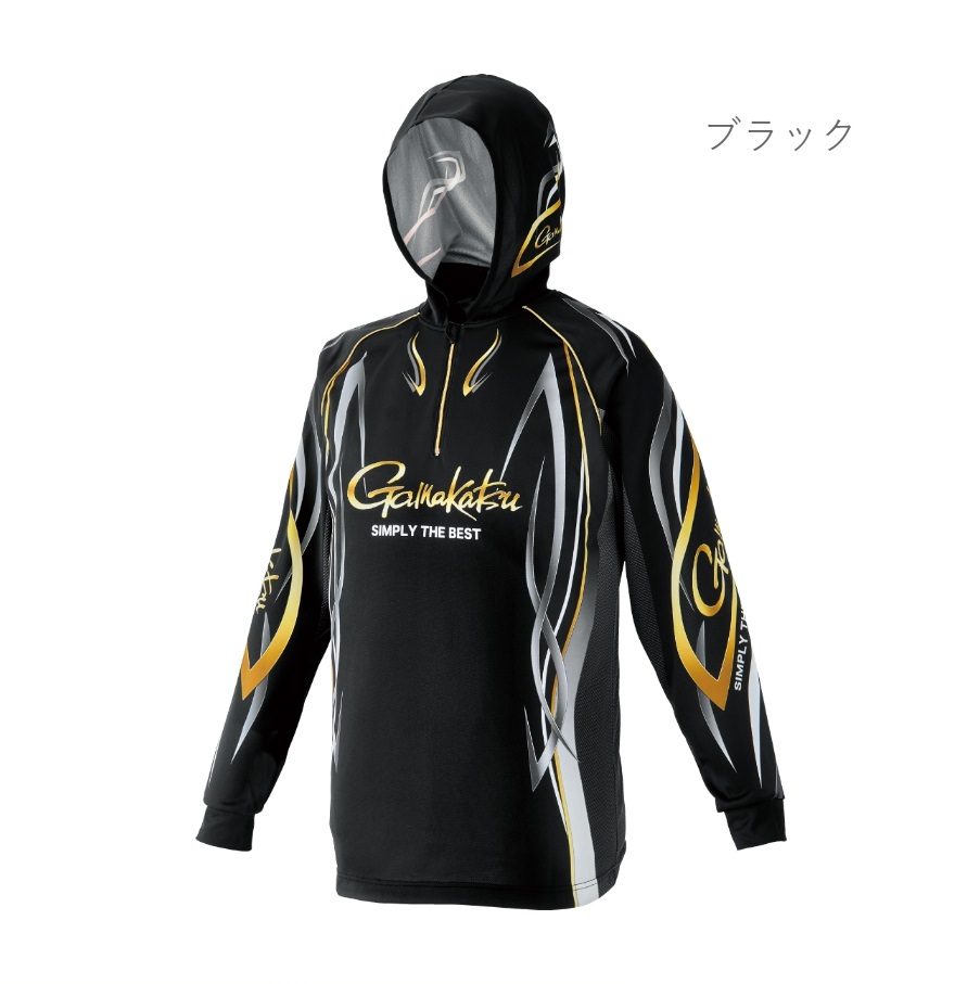 (2024年春夏新製品)がまかつ/Gamakatsu 2WAYプリントジップシャツフーディ GM3736 フィッシングギア・アパレル GM-3736(メール便対応)｜f-marin｜02