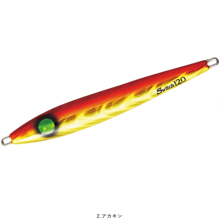 Hayabusa（ハヤブサ） ジャックアイ スイッチ120g FS427 ジギング 青物