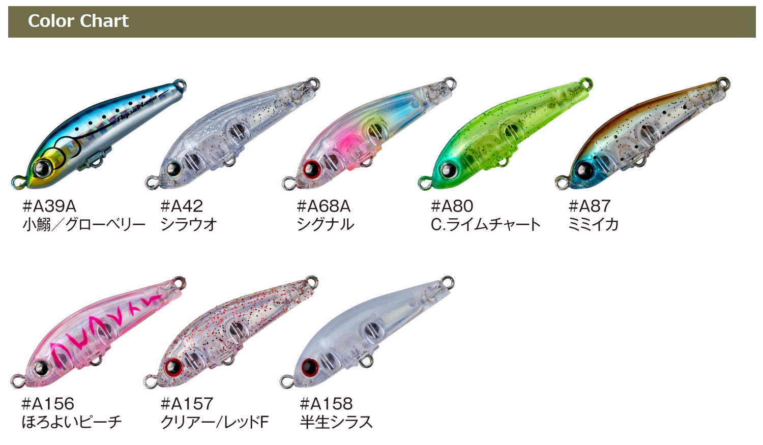 CORMORAN アクアウェーブ/コーモラン リトルマジック 38S 3.1g