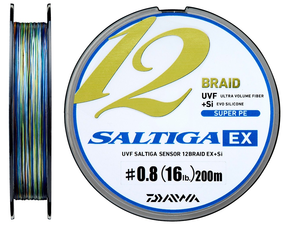 ダイワ UVF ソルティガセンサー 12ブレイドEX＋Si 300m 8号 118Lbs 12本組PEライン 国産・日本製 DAIWA MEGA  SENSOR 12BARID(メール便対応)