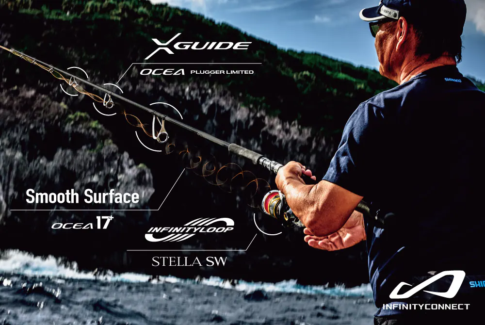 OCEA シマノ/SHIMANO オシア 17+ PE 300m ネイビー 8号 LD-A71Y
