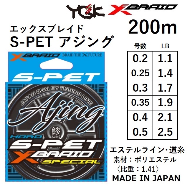 YGK・よつあみ チェルム アンバーコード SG D-PET 失透ピンク 200m 0.2