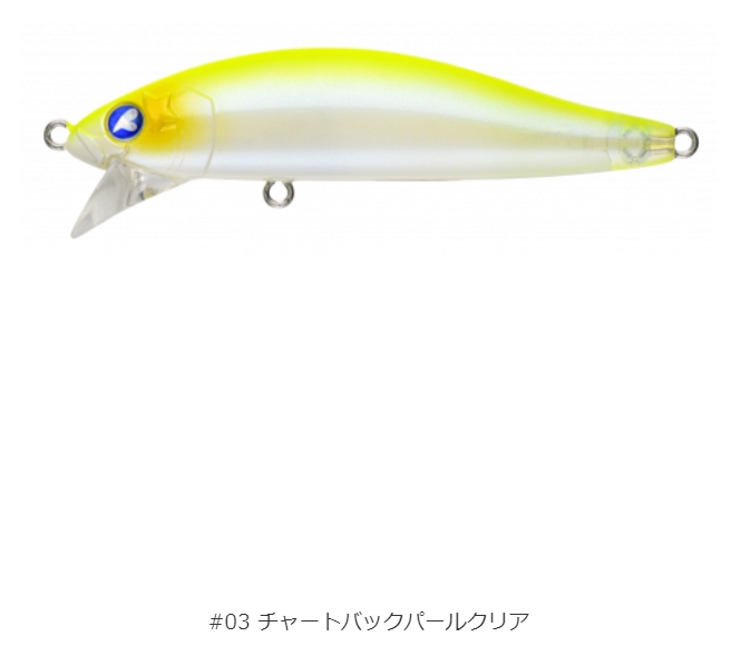 BLUE ブルーブルー/Blue Blue ゼッパー80S 80mm 10g シンキング