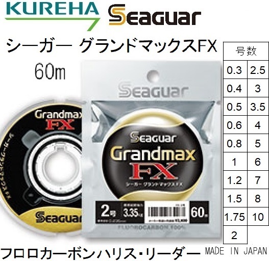 Seaguar (送料無料)クレハ/Kureha シーガー グランドマックスFX