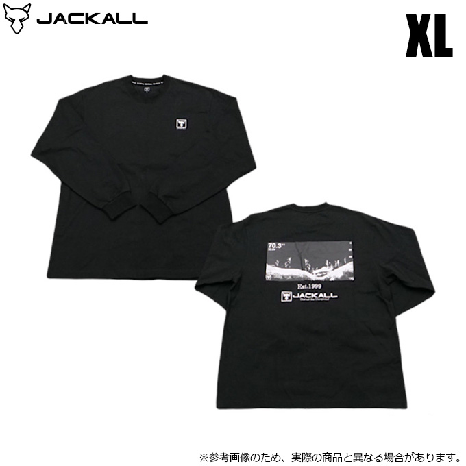 最安価格 JACKALL (5)ジャッカル グラフィックロングスリーブ Tee ウェア