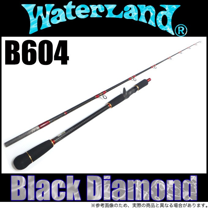ウォーターランド ブラックダイヤモンド B604 (ベイトモデル/ジギングロッド) 2019年追加モデル(5)