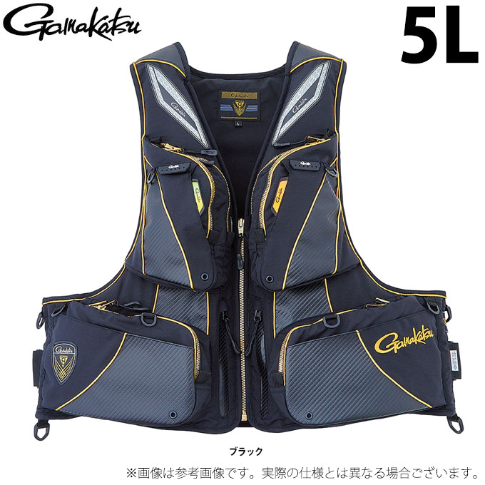 Gamakatsu（がまかつ） 【取り寄せ商品】 GM2192 (ブラック) (5Lサイズ