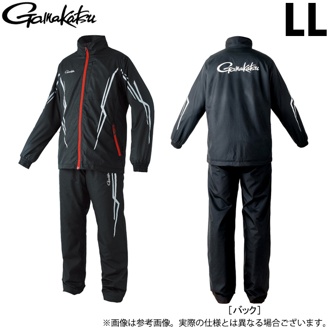 がま磯 【取り寄せ商品】 がまかつ GM3682 (ブラック×シルバー／LL