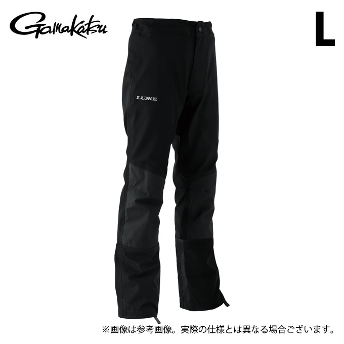 LUXXE レインウェア LLサイズ ブラック　がまかつ ラグゼ Gamakatsu（がまかつ） 【取り寄せ商品】 ラグゼ LE4011 (ブラック／L