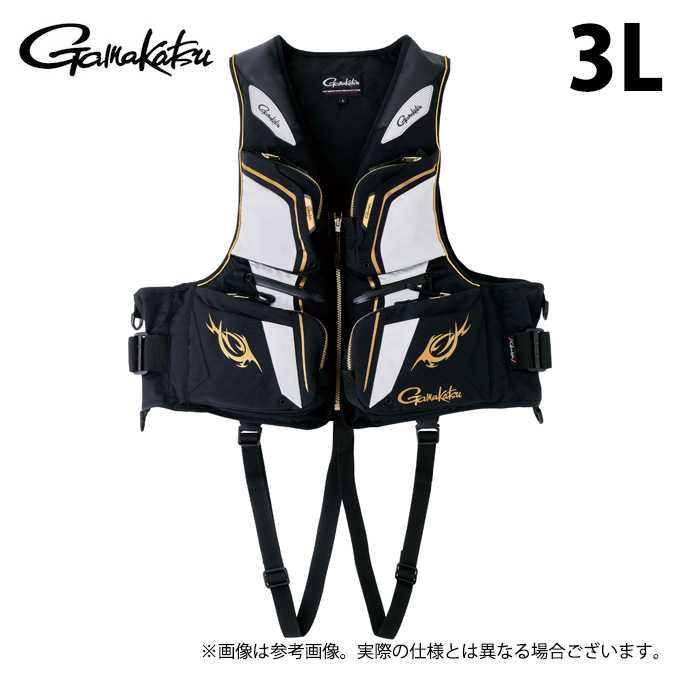 Gamakatsu（がまかつ） 【取り寄せ商品】 GM2193 (ブラック×ホワイト