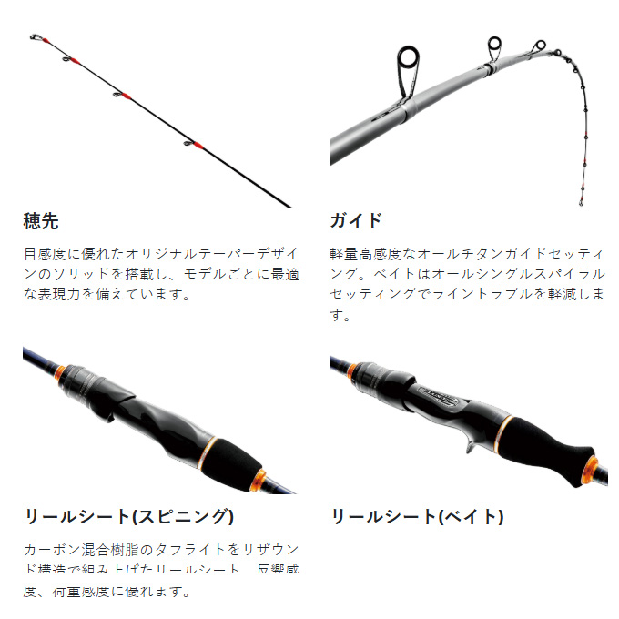 Gamakatsu（がまかつ） ラグゼ EGTR XX (S69ML+-solid) 品名コード