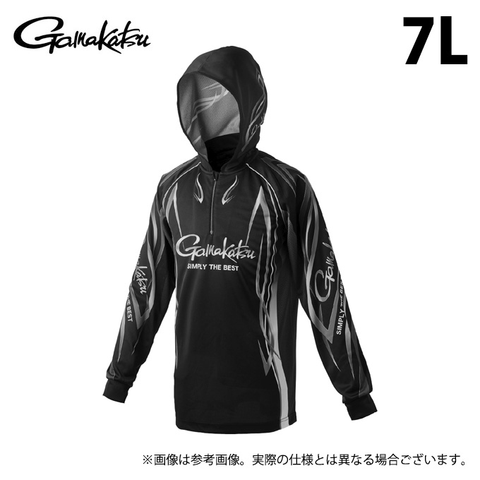 Gamakatsu（がまかつ） 【取り寄せ商品】 GM3736 (7L／ブラック