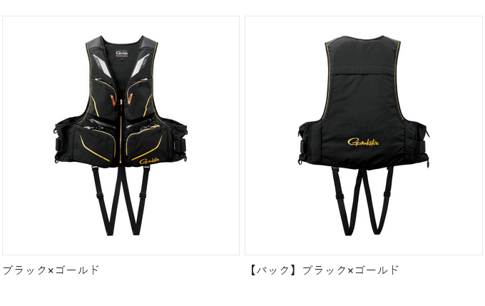 Gamakatsu（がまかつ） 【取り寄せ商品】 GM6007 (ブラック×ゴールド
