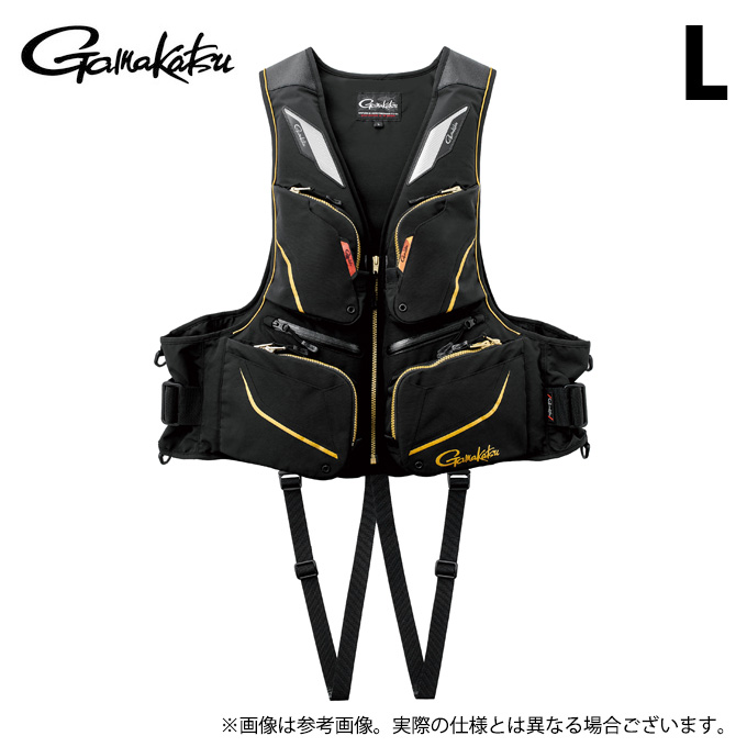 Gamakatsu（がまかつ） 【取り寄せ商品】 GM6007 (ブラック×ゴールド