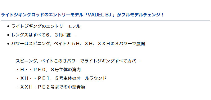 DAIWA（ダイワ） 【取り寄せ商品】ダイワ ヴァデル LJ (63XHB) (ライト