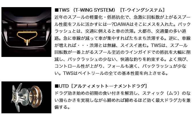 DAIWA（ダイワ） 21 アルファス SV TW 800HL (左ハンドル / ギア比