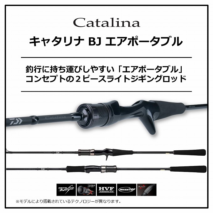 キャタリナ BJ Catalina BAY JIGGING エアポータブル - ロッド